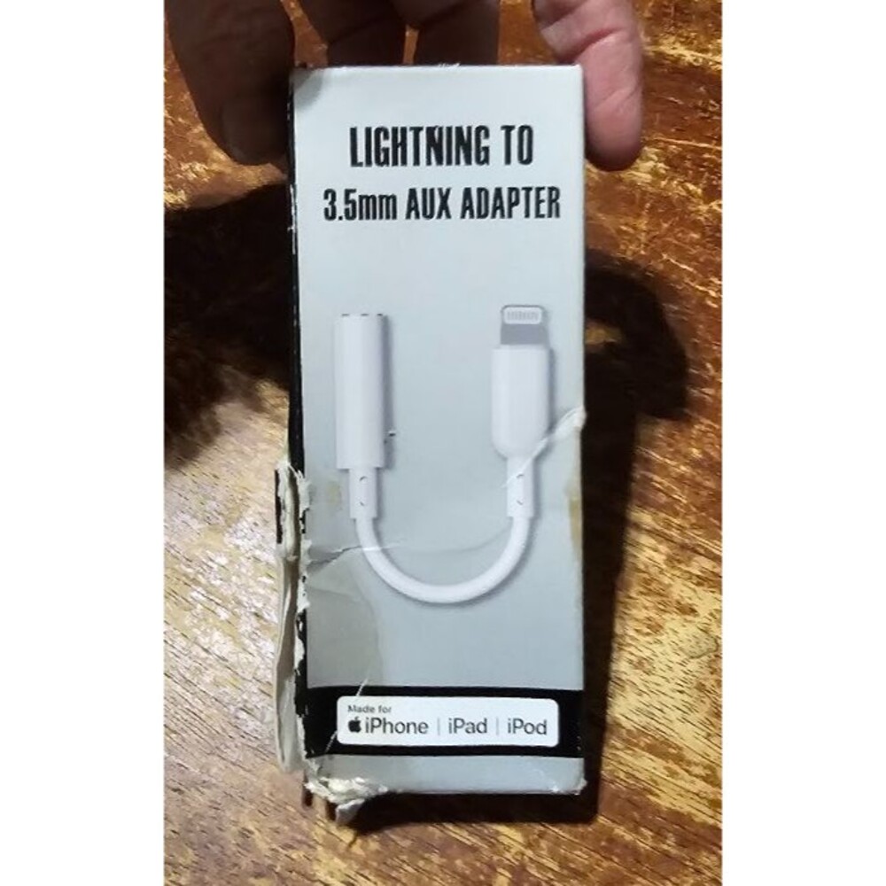 Apple Lightning to Headphone Jack AUX Adapter For iPhone X 11 12 13 14